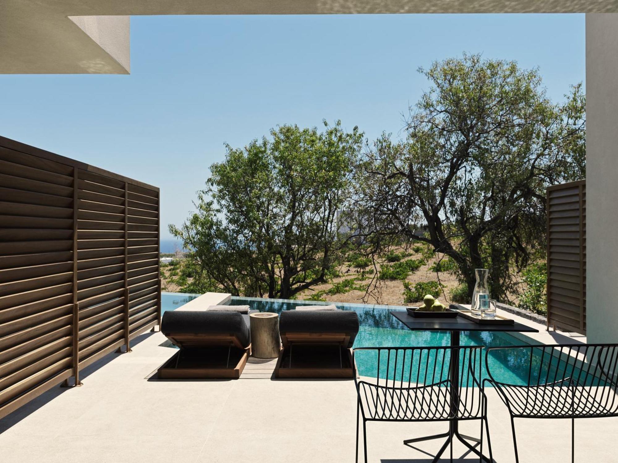 Magma Resort Santorini, In The Unbound Collection By Hyatt Vourvoúlos Rum bild